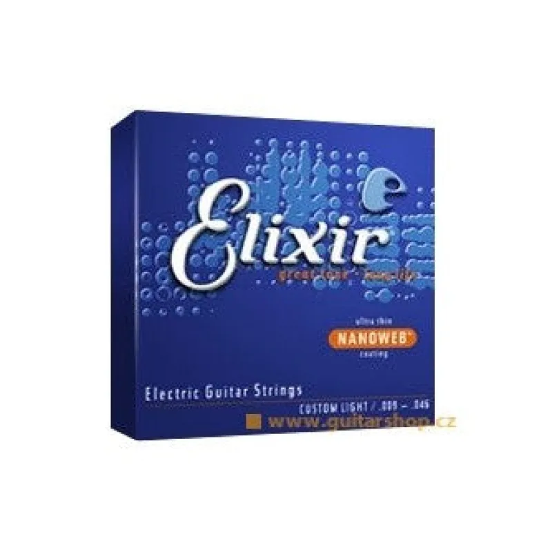 Elixir Electric 12-String Nanoweb 12450 Light