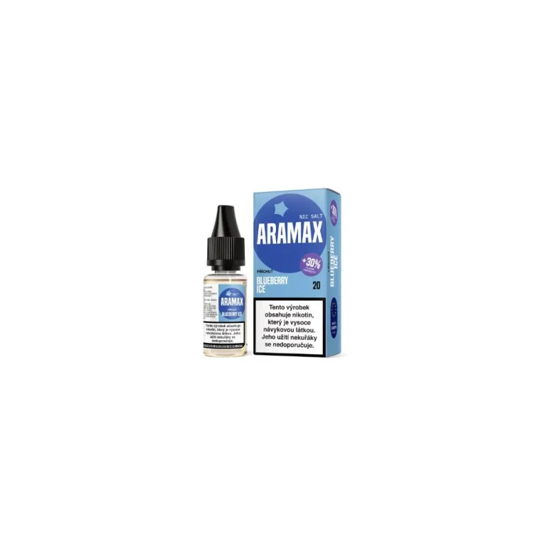 Liquid Aramax SALT Blueberry Ice 10ml - 20mg