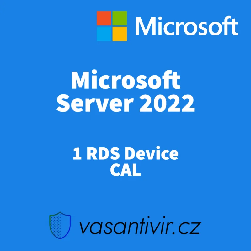 Microsoft Windows Server 2022 RDS 1 Device CAL, nová