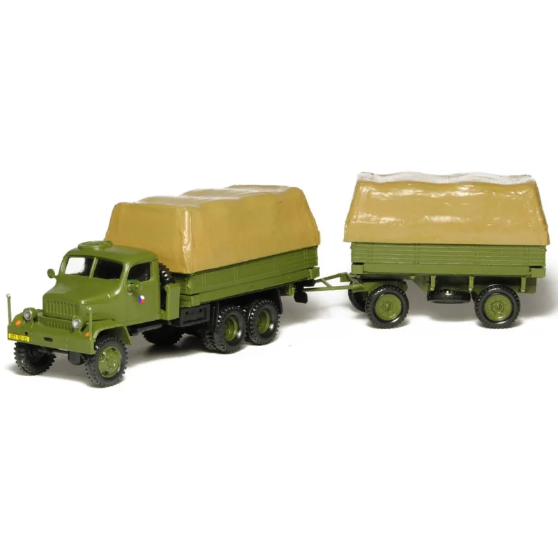 SDV - Praga V3S valník, přívěs,  Model Kit 87138, 1/87