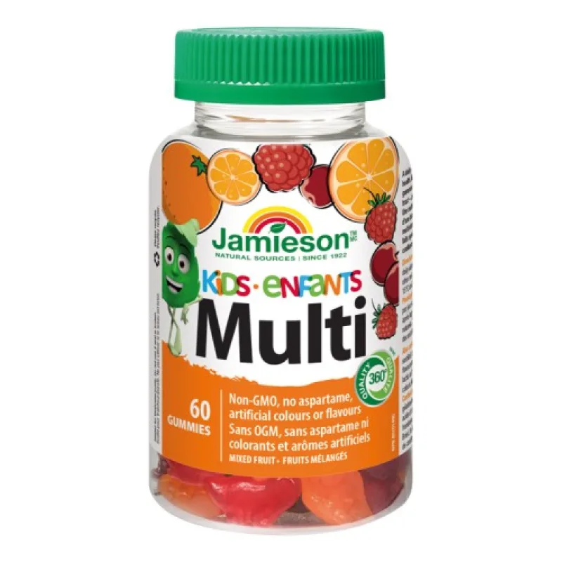 Jamieson Multi Kids Gummies 60 želatínových pastiliek