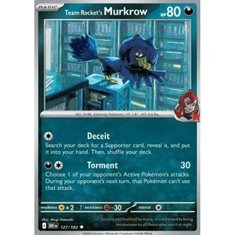 Team Rocket's Murkrow (DRI 127)