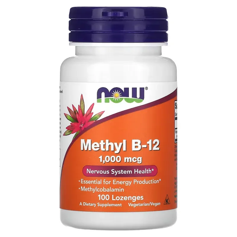 Methyl B12 (methylkobalamin), 1000 mcg, 100 Lozenges