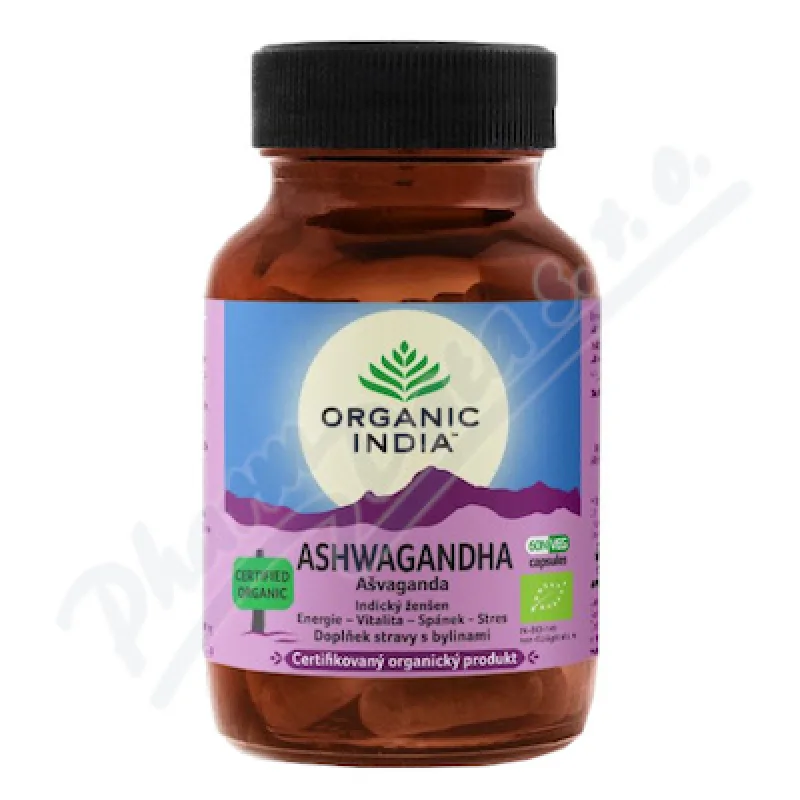 Organic India Ashwagandha BIO cps.60