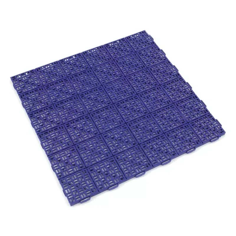 Plastová rohož Marte 563x563 mm modrá