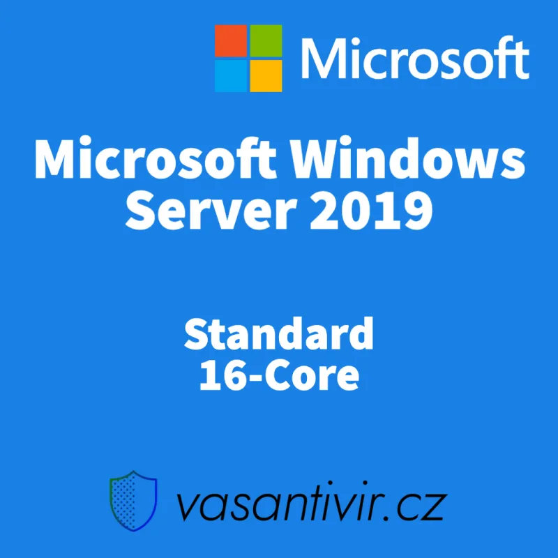 Microsoft Windows Server 2019 Standard 16-core, druhotná