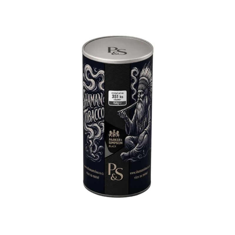 Cigaretový tabák P&S Black 158g