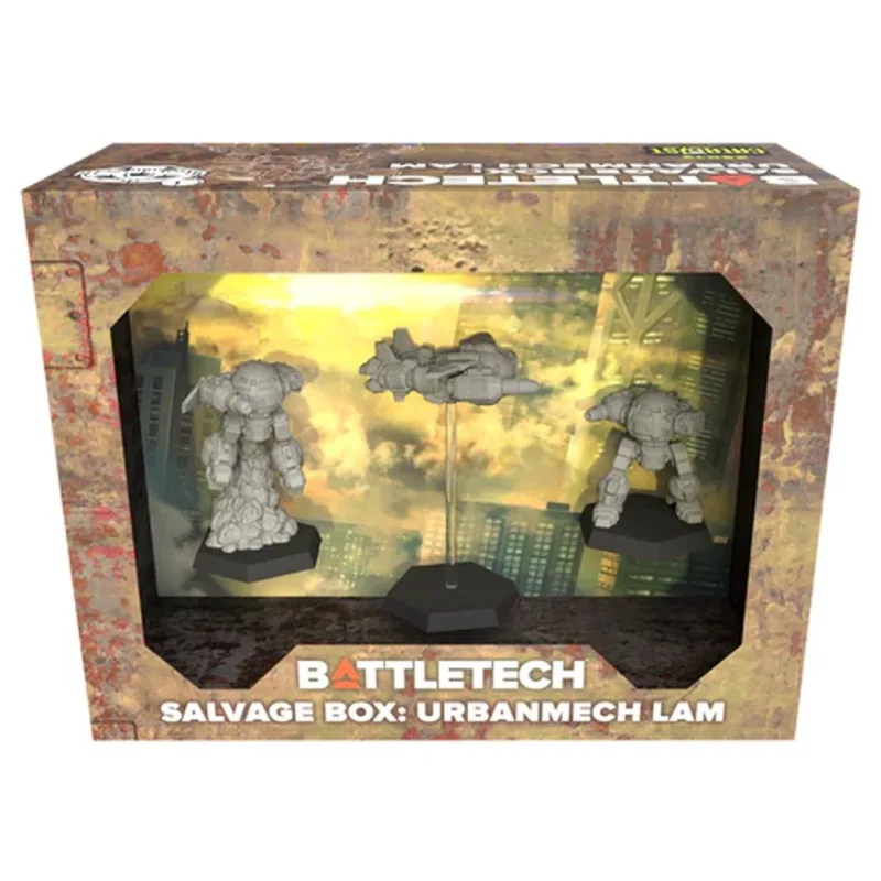 BattleTech Salvage Box Urban Mech LAM
