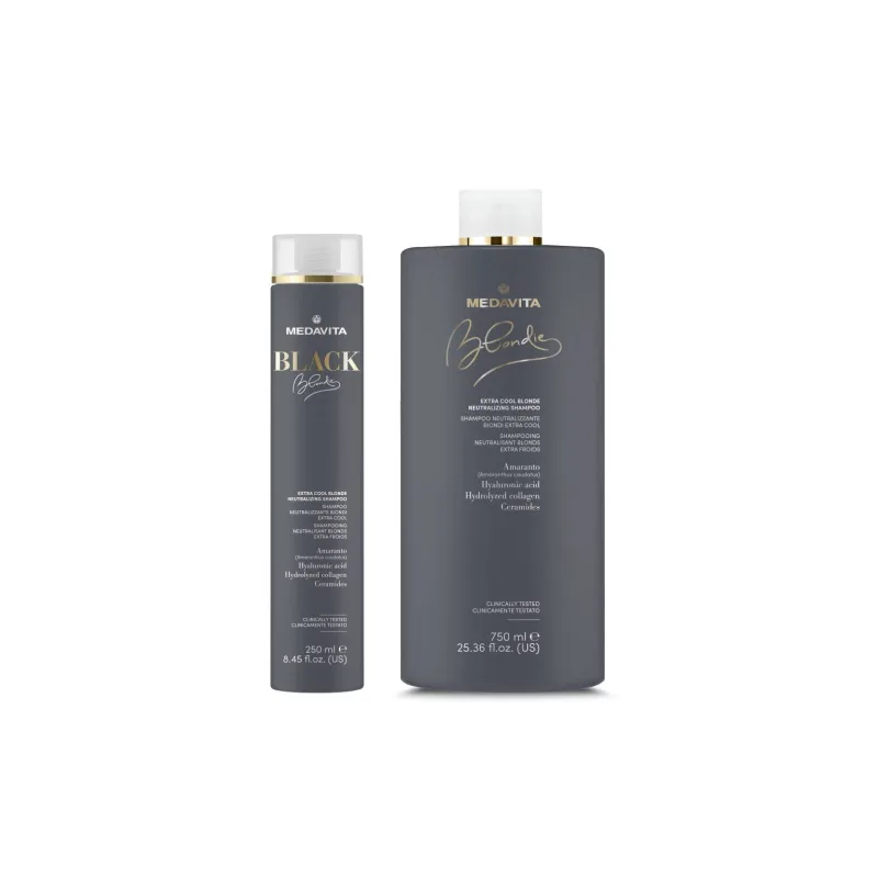 Medavita BLONDIE EXTRA COOL Šampon černý pro extra studenou blond