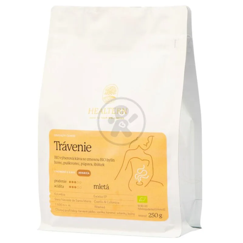 Trávení mletá BIO 250g Healtern