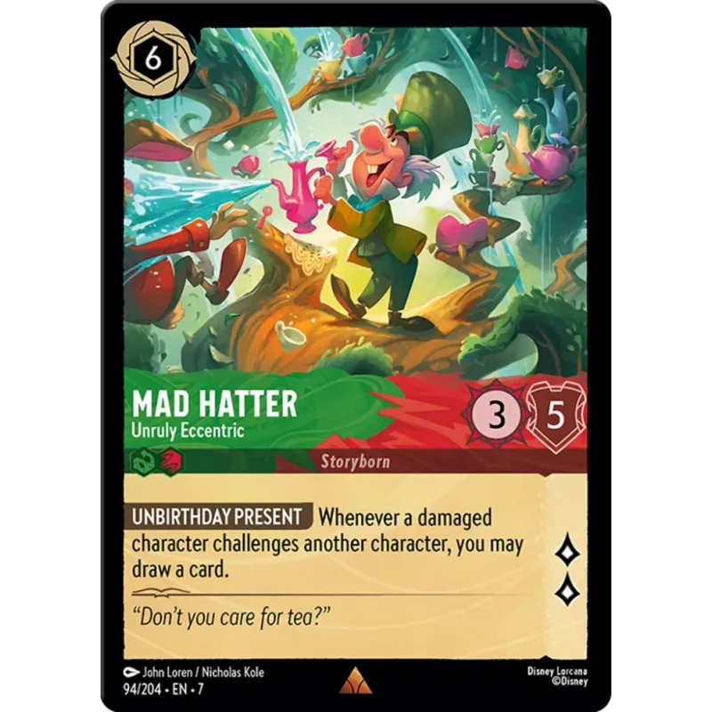 Mad Hatter - Unruly Eccentric - foil