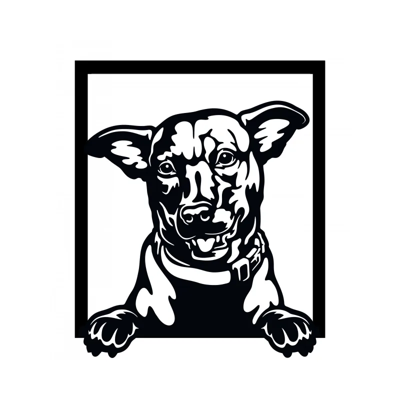 Picture on the wall - Australian kelpie