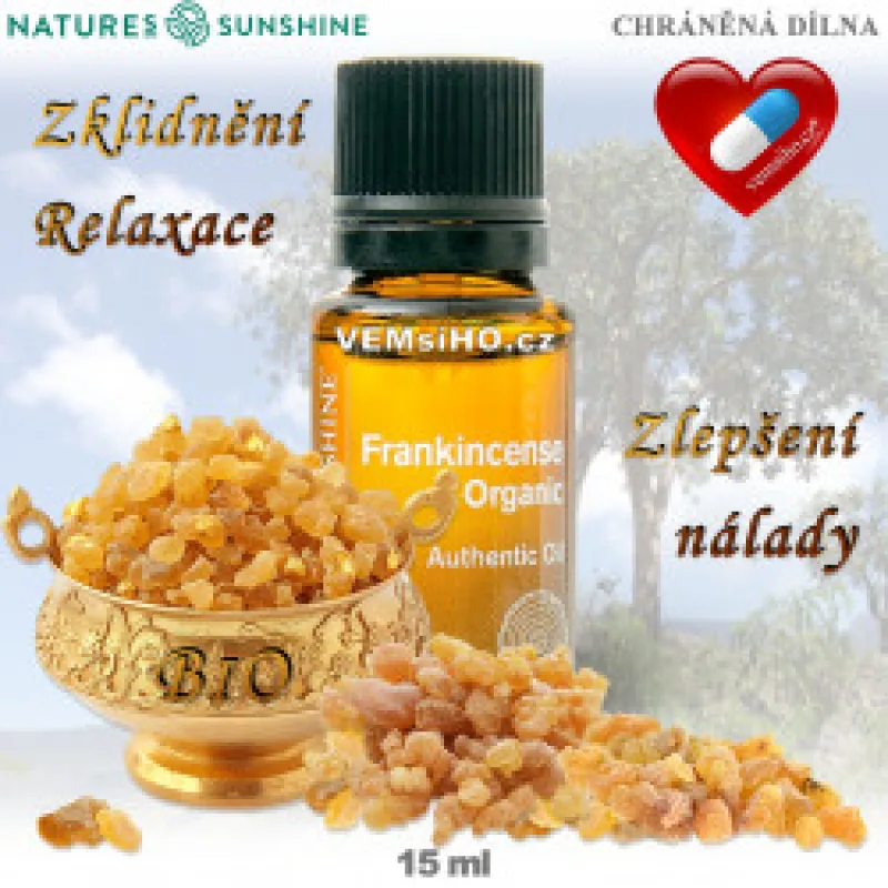 NSP Esenciální olej | FRANKINCENSE | Kadidlo | 15 ml | AKCE: SLEVA
