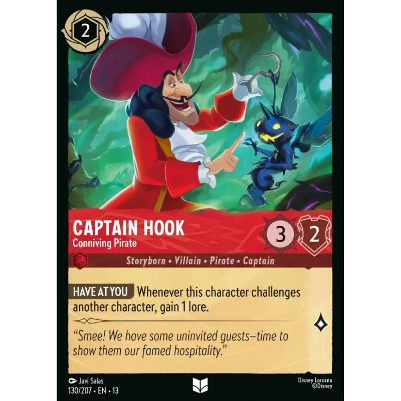 Captain Hook - Conniving Pirate