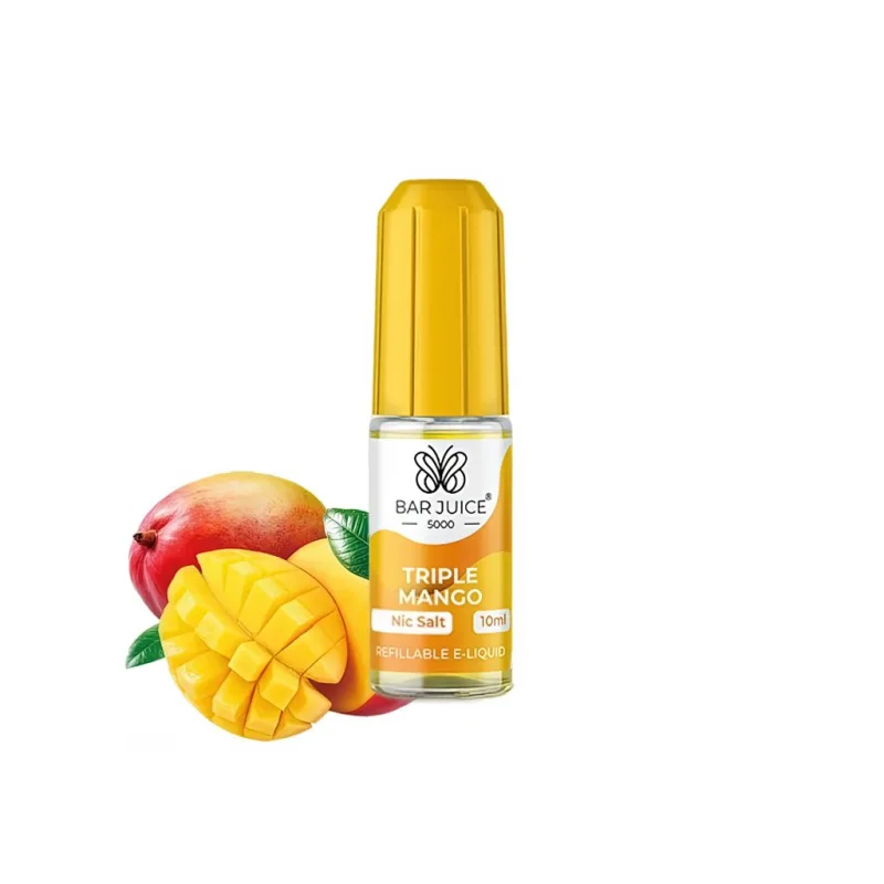 BAR JUICE 5000 Salt Triple Mango 10mg 10ml  Mango