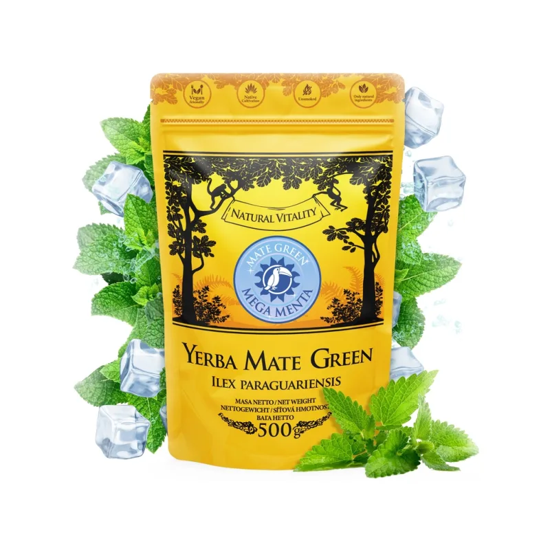 Yerba Mate Green MEGA MENTA, 500 g