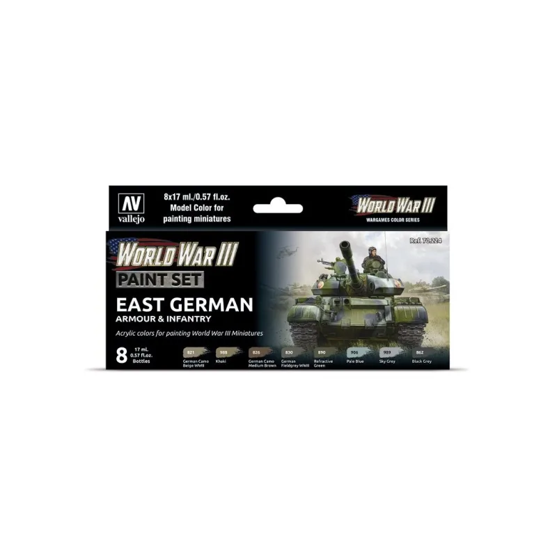 Model Color: WWIII East German Armour & Infantry