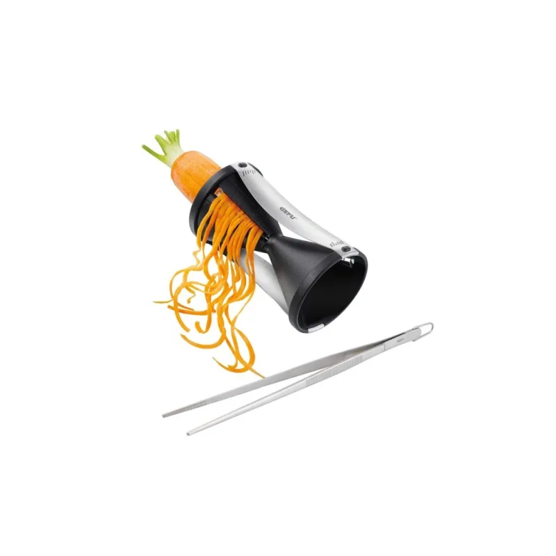 Sada spirálová řezačka SPIRELLI® + kuchyňská pinzeta SOCO - GEFU  Spirálová fréza SPIRELLI® a kuchyňská pinzeta SOCO set - GEFU