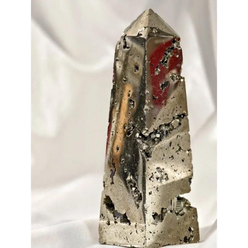 Surové minerály - Pyrit obelisk SM0590