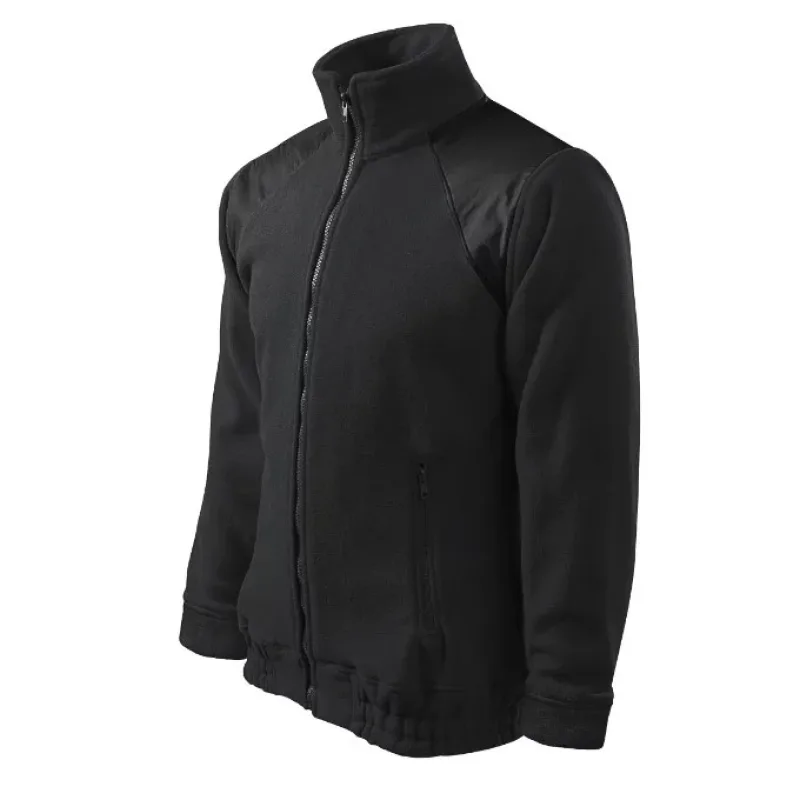 Fleecová bunda Hi-Q fleece unisex šedá - Rimeck