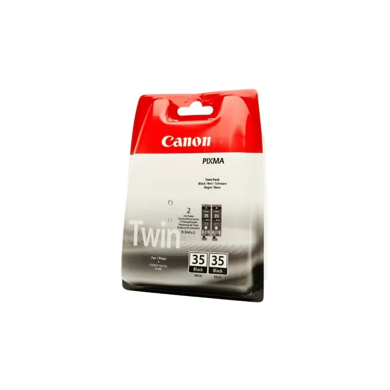 Canon originální inkoustová náplň PGI-35BK, černá, 2x191 stran, 1509B012, 2ks, Canon 2-pack Pixma iP100