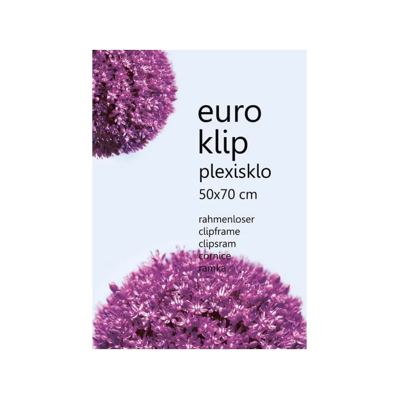 Euroklip plexi 50x70
