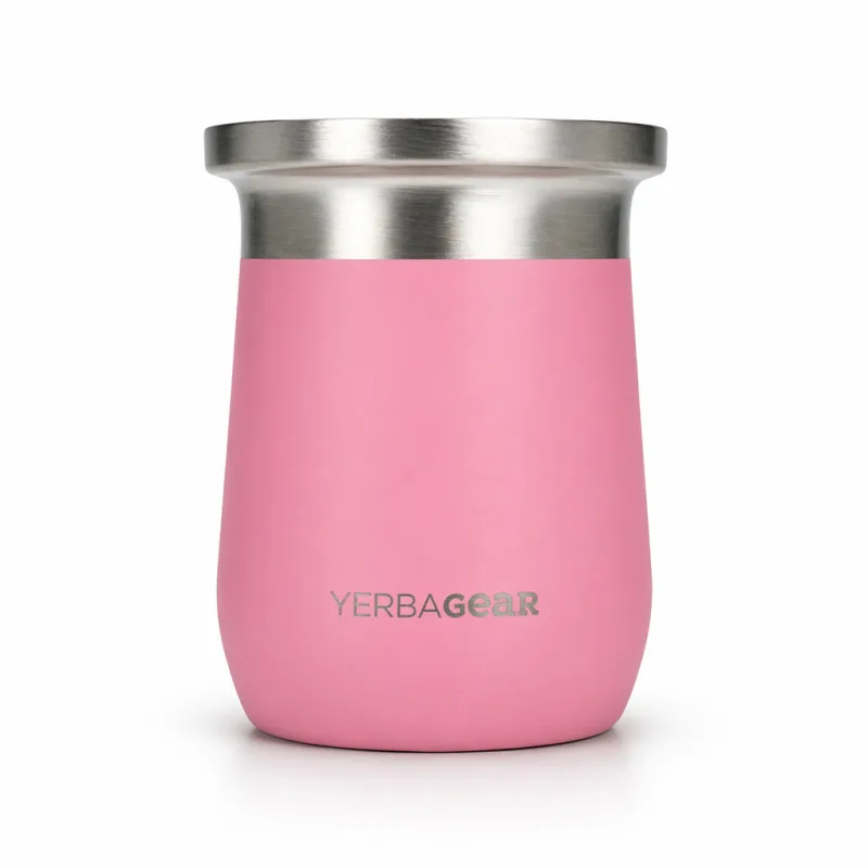 YerbaGEAR Mate Cup Pink