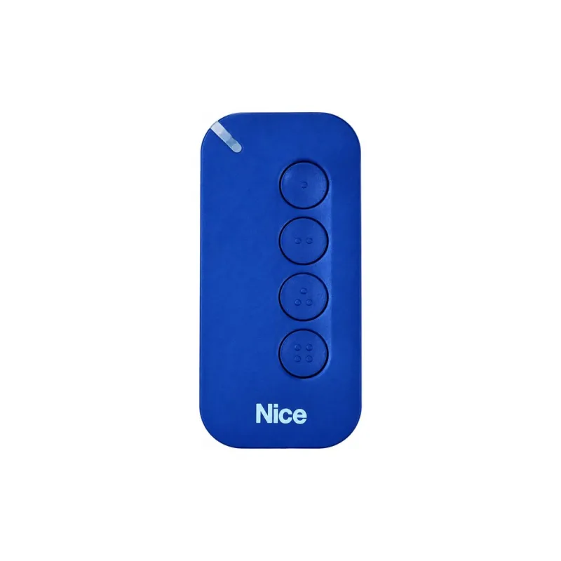 Nice 4 kanálový ovladač, 868,46 Mhz, O-Code,  modrý