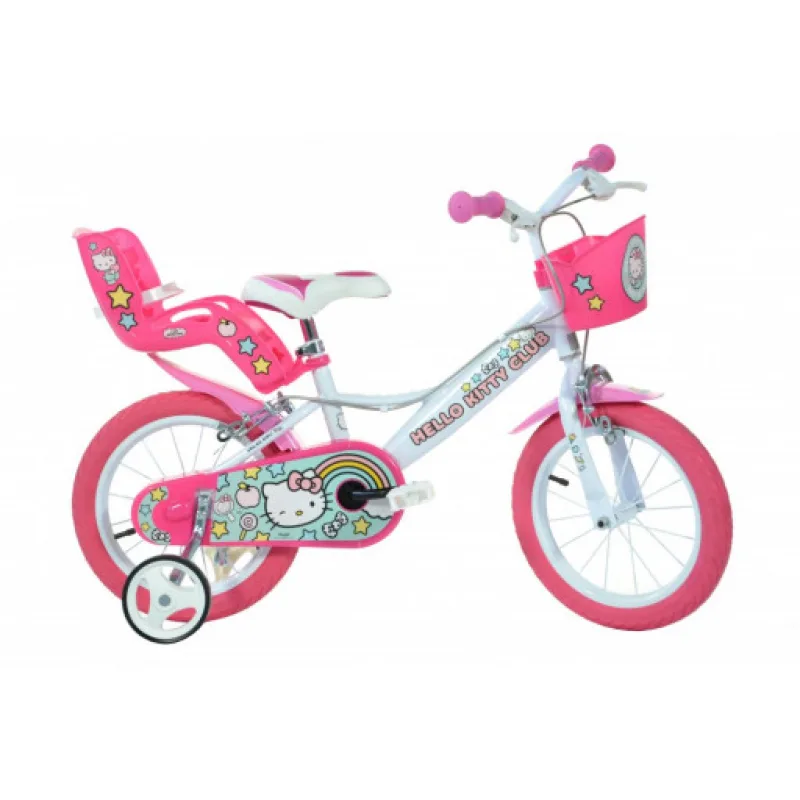 Dino Bikes Dětské kolo Hello Kitty Club 14"