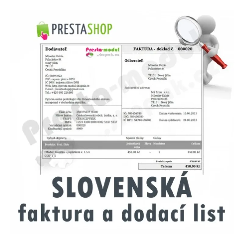 [Module] Slovak invoices and delivery notes