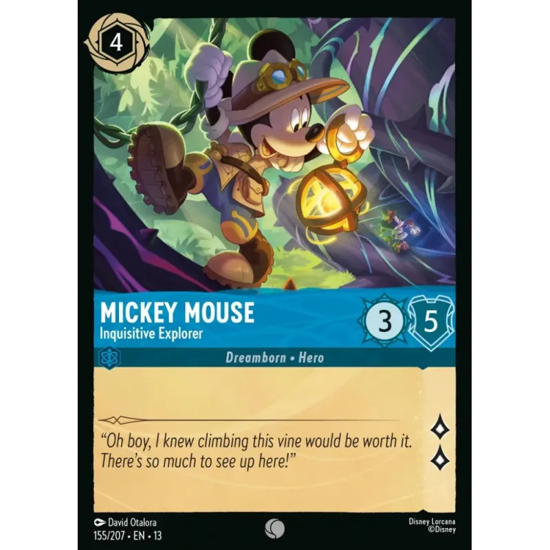 Mickey Mouse - Inquisitive Explorer - foil
