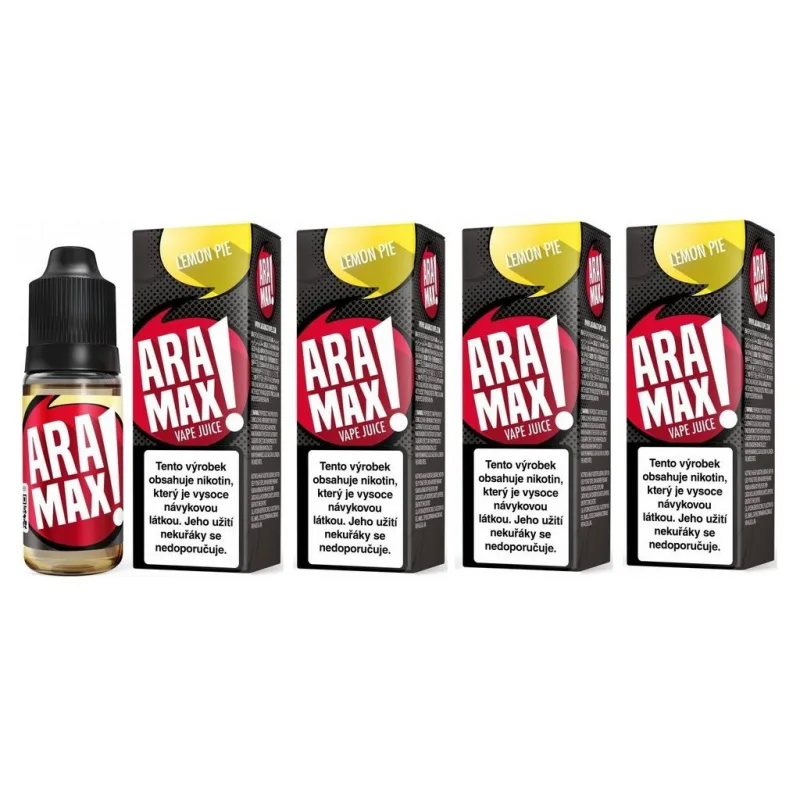 Aramax - Lemon Pie - 4x10ml - Pie 12mg