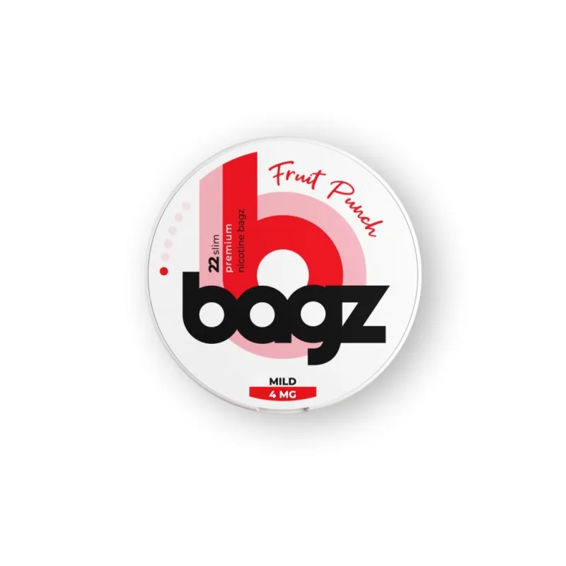 Bagz FRUIT PUNCH (Ovocný punč) 4mg - Nikotinové sáčky