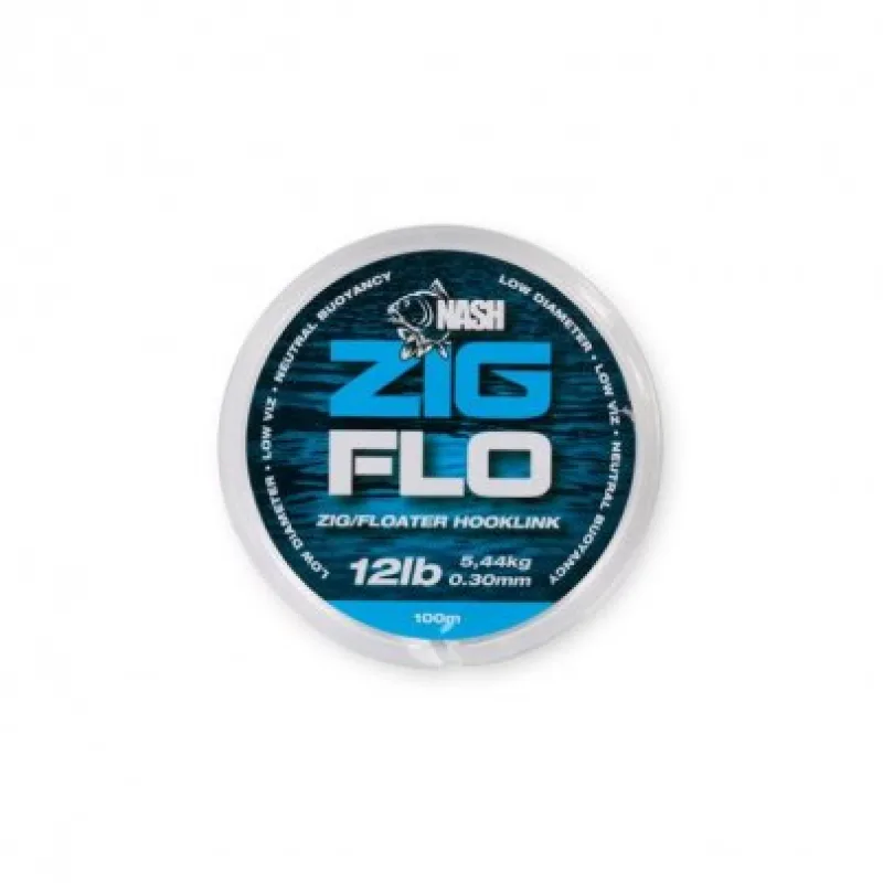Nash NXT Zig Flo 15lb 0,35mm 100m