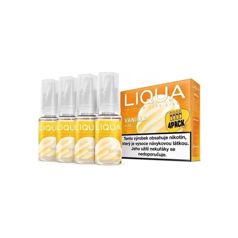 Liqua 4x10 Vanilla 12mg