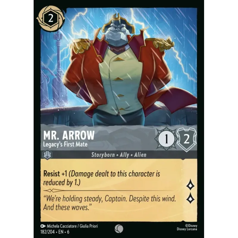 Mr. Arrow - Legacy's First Mate - foil