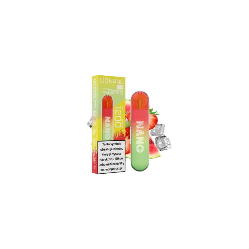 LIO NANO PRO 1200 - Strawberry Watermelon Ice 16mg