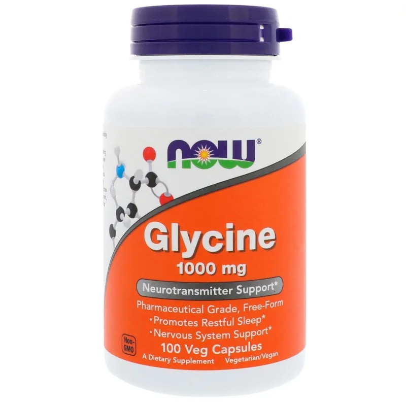 Glycin 1000 mg, 100 rostlinných kapslí