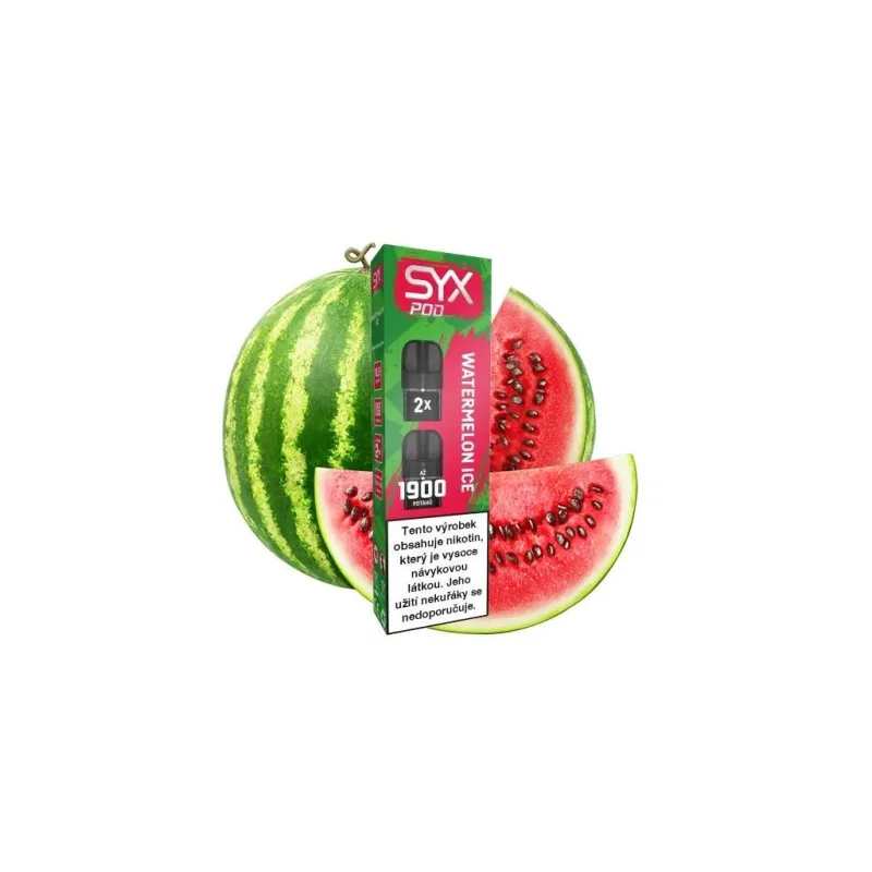 SYX POD - náplň - Watermelon Ice 16,5mg