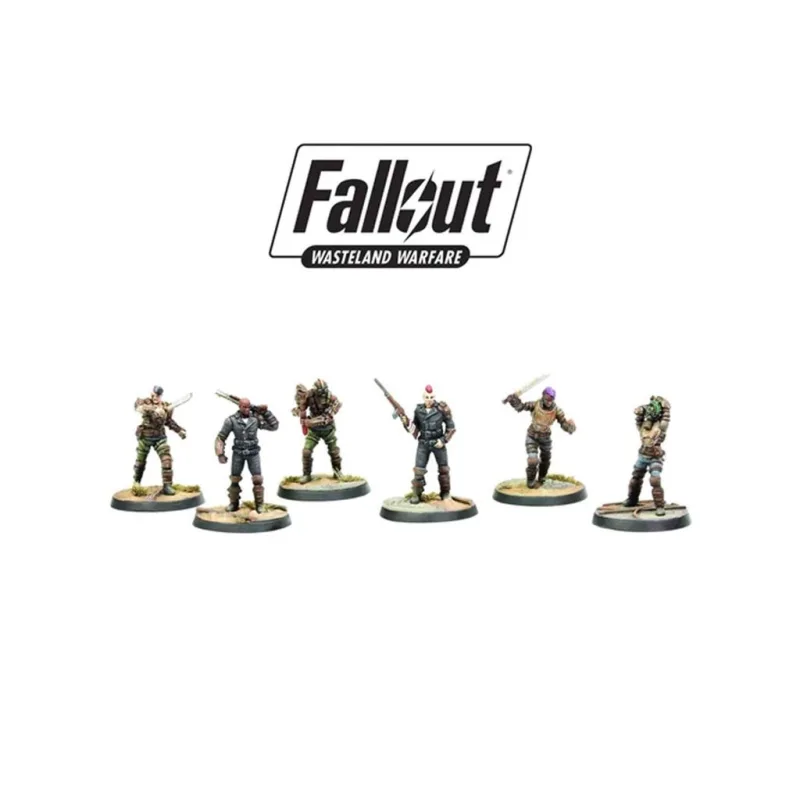 Fallout Miniatures Raiders, Scavvers and Psychos