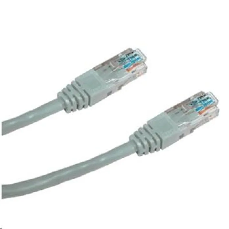Patch cord UTP CAT5E 15m šedý