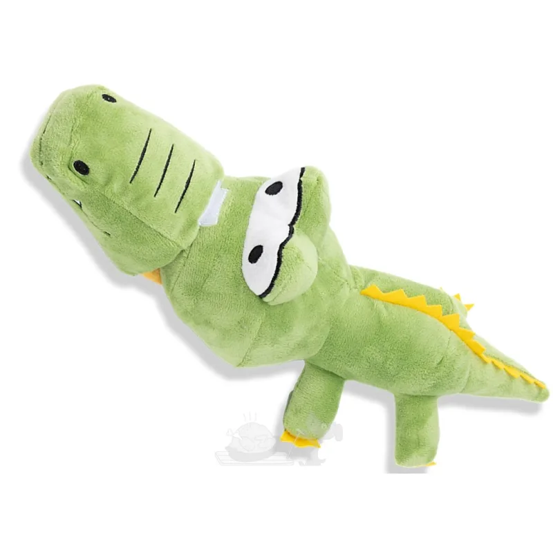 UNIQ PETS natahovací plyšový krokodýl pro psy s pískátkem 75 cm