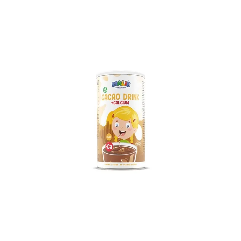 KAKAOVÝ NÁPOJ S VÁPNÍKEM - CACAO DRINK + CALCIUM BIO 250g MALIE - NATURE'S FINEST