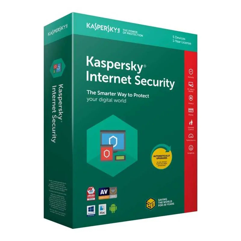 Kaspersky Internet Security 1 lic. 1 rok