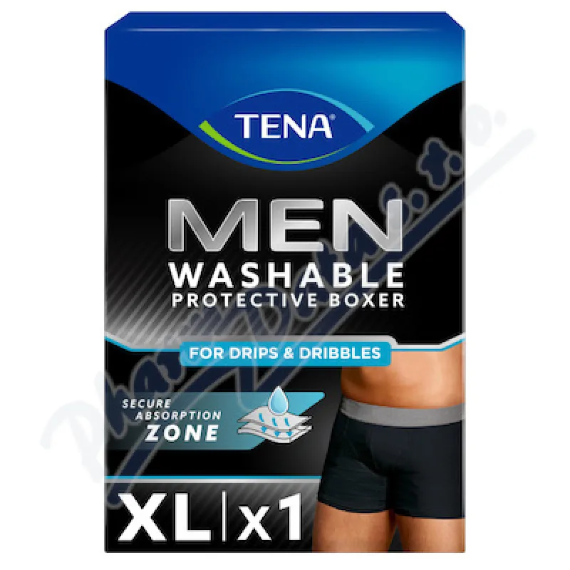 TENA Men Washable Boxers XL černé inkontinenčí boxerky 1ks 84958