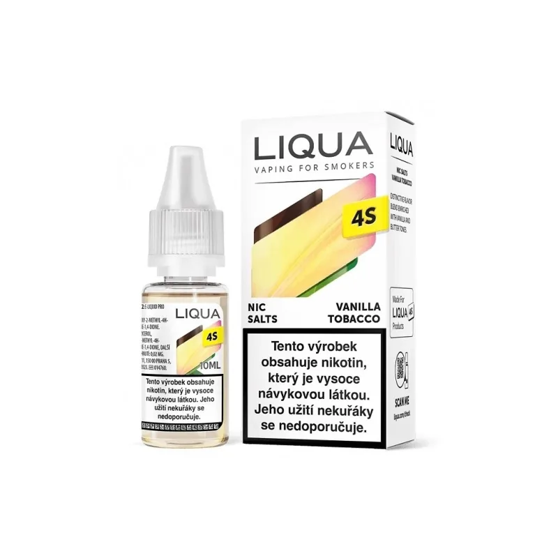 Liqua 4S - Vanilla Tobacco - 18mg
