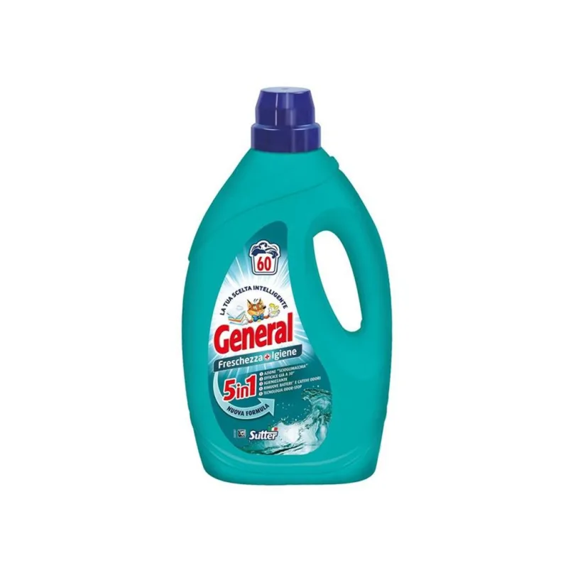 General prací gel Freschezza+Igiene 60 praní, 2,7 l  - originál z Německa