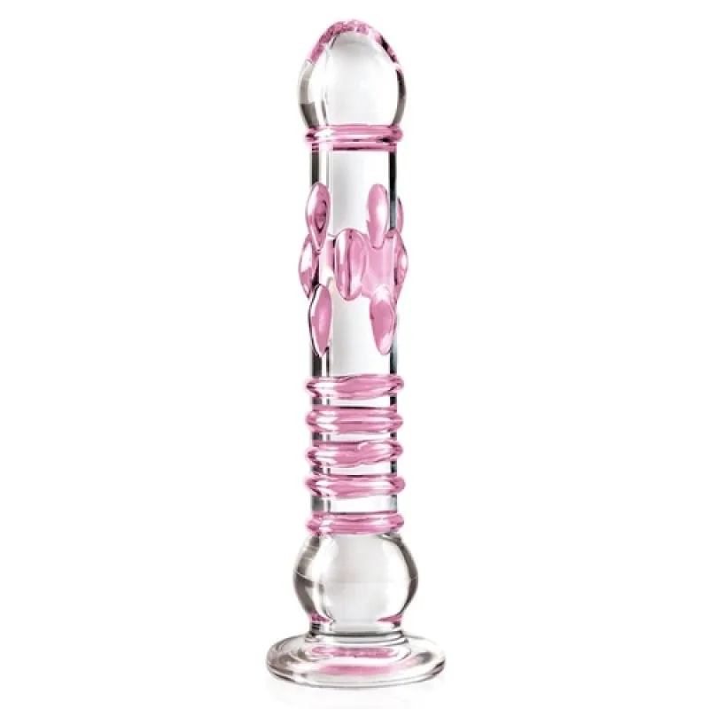 Skleněné dildo Pink Lady