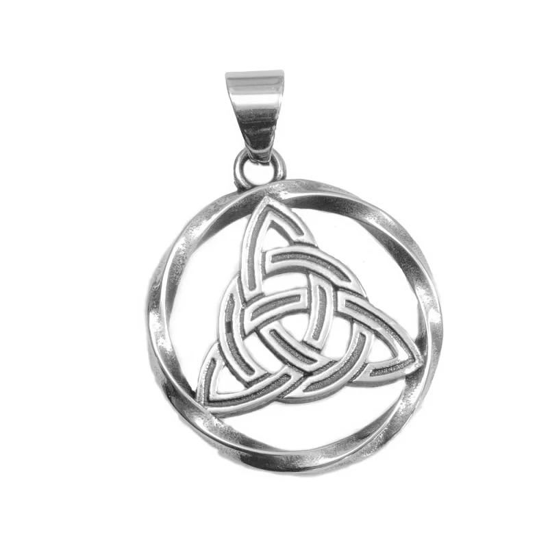 Mytologický symbol, amulet z nerezové oceli Triquetra nr. 06