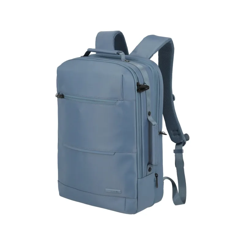 Travelite WORKFLOOW Batoh na notebook L 17“ Modrá Blue denim blue 23/30L